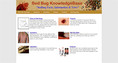 Desktop Screenshot of bedbugkb.com