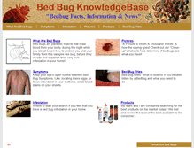 Tablet Screenshot of bedbugkb.com